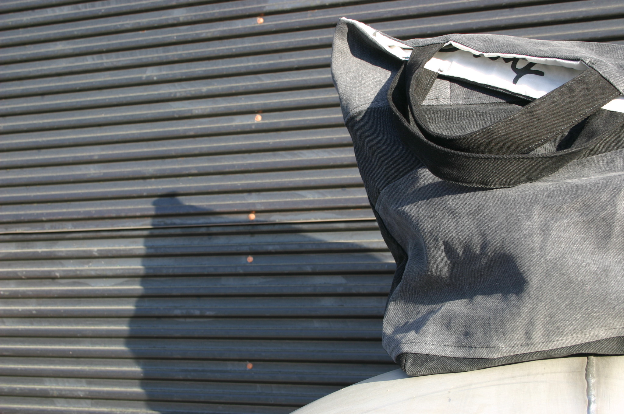 diy denim bag with quilt technique