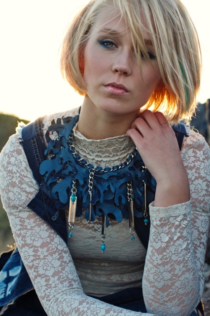 Fashion photoshoot Indigo tribe