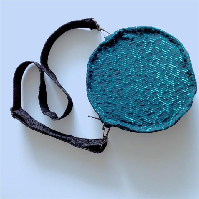 diy cheetah print bag from old skirt