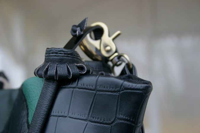 diy-greenish-leather-bag-with-unique-decorations