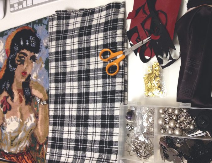 work in process, trying out different ways to decorate